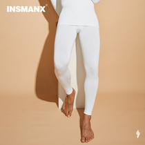 INSMANX Mens Shapewear Warm 90% Pants Shaping Seamless Beating Bottom Autumn Clothes Autumn Pants Winter