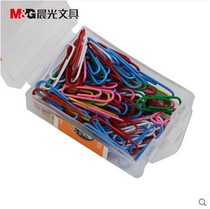 Morning Light Stationery Paper Clip ABS91699 Boxed Color Paper Clip Desktop Office Supplies