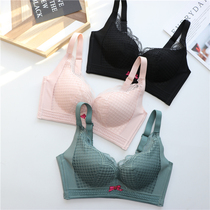 Spring and summer new light extravagant small breasts AB cup No steel ring to gather bra in thick cup collection auxiliary milky back no-mark underwear female
