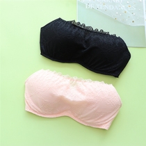 Dazzling slim breathable lined shoulder Shoulder Girl Underwear Without Shoulder Strap Smear 100 Hitch Bra ABC Cup