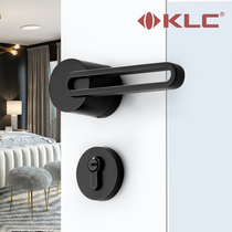 klc door lock indoor bedroom silent magnetic door lock toilet solid wood door handle household universal lock