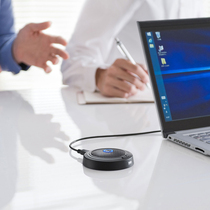 Japanese sanwa computer video conference microphone usb all-way high sensitivity desktop noise reduction notebook microphone