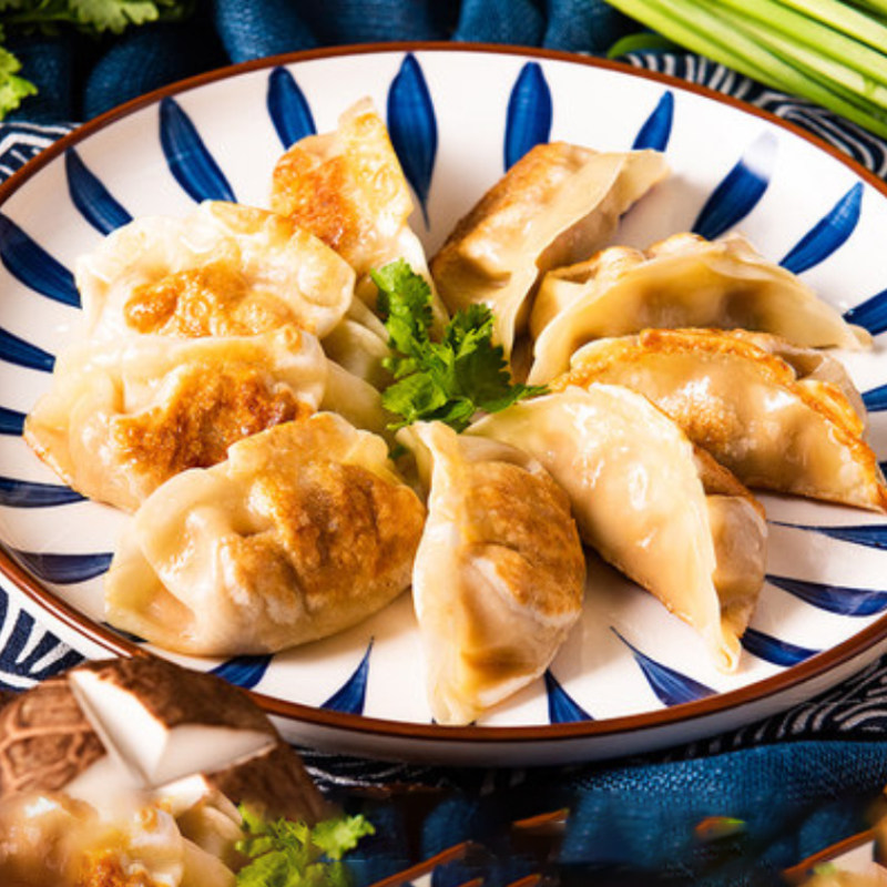 【俊杰】速冻蔬菜猪肉蒸饺煎饺1000g(热品库)