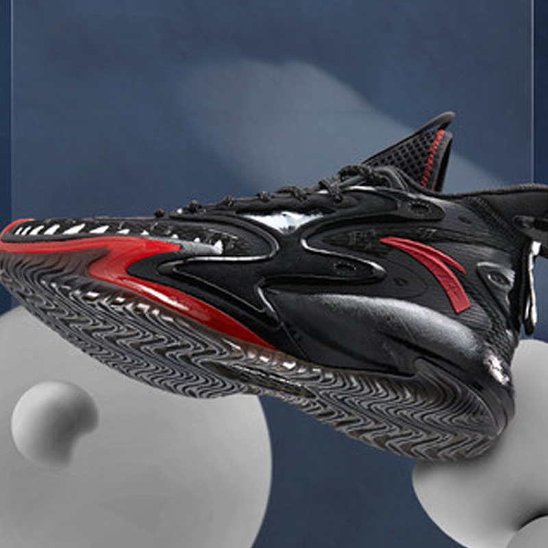 狂潮3毒液安踏要疯5专业实战篮球鞋(热品库)