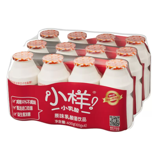 小样减糖版乳酸菌饮品100ml*24瓶含乳饮料酸牛奶益生菌早餐简装百