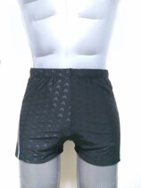 Two Shumei pose professional racing speed type swimming pants shark skin fabric flat angle pants big code