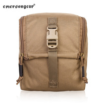 Emerson EmersonGear vest with bag CP style GP bag rectangular utility bag military fan bag