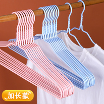 Manliang wrought iron clothes hangers without trace household adult clothes support dormitory non-slip hanging coat hangers