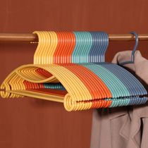 Plastic non-trace hangers Household drying hangers Hook rack clothes support Bedroom hanging clothes hanging clothes drying support rack