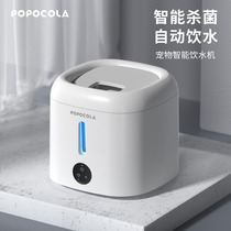 Pets smart germicidal Kittens Water Dispenser Live Water Automatic Cycle Dogs Drinker Water flow thermostatic heating