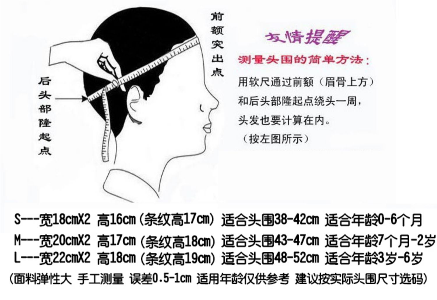 2019春夏秋季新款生儿宝宝纯棉薄款男婴儿套头帽男女儿童针织帽子