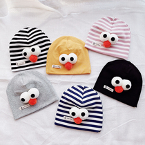 2021 baby hat autumn winter spring autumn baby boy 0-3-6-12 months cotton female baby newborn cap