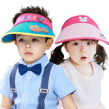 儿童防晒帽男童夏季女童太阳帽宝宝遮阳帽夏空顶帽亲子大檐帽子潮 儿童防晒帽男童夏季女童太阳帽宝宝遮阳帽夏空顶帽亲子大檐帽子潮