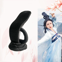Antique Hanfu hair bun ancient costume hair bag single head single circle imperial concubine headdress queen same style COS modeling studio photo