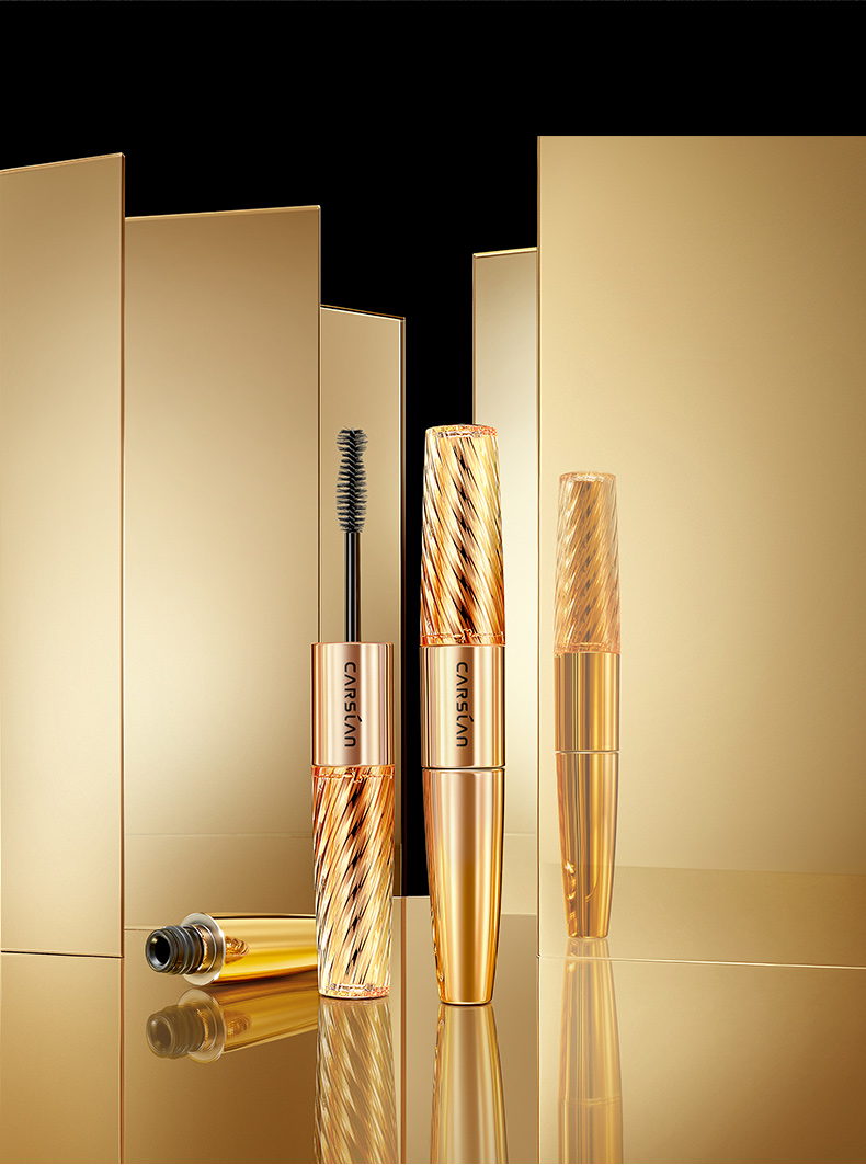 卡姿兰微雕睫毛膏防水纤长卷翘加密超长极细双小刷头非增生液正品_找