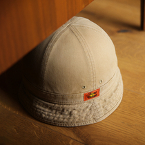 Acap short-brimmed hat fisherman hat mens and womens tide brand show face small wild cover face American retro washed Japanese basin hat