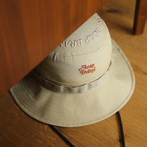 Acap Japanese khaki hat men and women summer sun hat sunscreen mountain outdoor fisherman hat womens tide brand show face small
