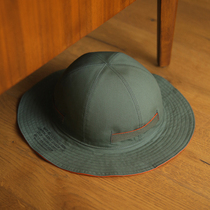 Acap Brand Ami khaki American retro waterproof vintage hat outdoor double-sided fisherman hat joint