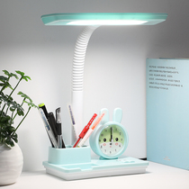 Student table lamp eye protection desk cartoon plug-in electric reading light boy room bed head lamp Led multifunction payed