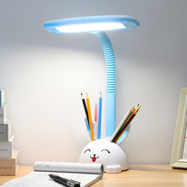LED Table Lamp Learning Special Eye Protection Desk Children Cartoon Cute Elementary School Students Writing Homework Plug-in Dormitory Bedside