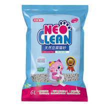 Neo Clean Original Tofu Cat Litter Tofu Sand Strip deodorant dust-free agglomeration Plant cat litter 6L