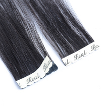 Incognito hair extension Invisible long hair wig Patch connector Hair piece hair extension Self-connection Female real hair Hair piece can be hot dyed