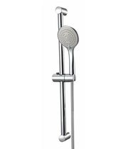 Chrome plated 304 stainless steel simple liftable shower rod shower holder movable shower holder