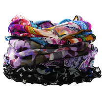 Chami mulberry silk fashion pullover small collar female Joker silk collar sunscreen neck mesh spring and summer autumn thin model