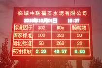 LED Environmental Protection Publicity Screen Sewage Discharge Publicity Screen