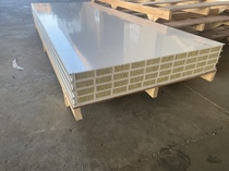 Suzhou Shengyi direct sales hollow glass magnesium color steel rock wool sandwich board mechanism purification dust-free workshop operating room ceiling