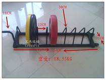 CrossFit barbell stand movable barbell car ole storage frame ore storage frame ore storage ore storage tablet