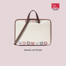 Computer bag applicable Huawei cute 13 3 inches Ins wind hand inclined satchel 14 commuter shockproof woman 15 6 protective bag