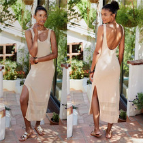 Seaside sunscreen outside Cardigan womens bikini shawl beach coat hot spring resort robe top dress