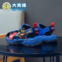 Bumblebee boys childrens shoes summer boy sandals 2021 New Tide Light Medium boy Baotou sandals