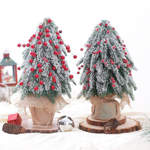 Christmas decorations ins snowflake small Christmas Tree Mall home desktop ornaments Christmas decoration layout