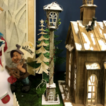 Shopping mall shop opening road guide street lamp decoration scene layout props street lamp Christmas decorations decoration props