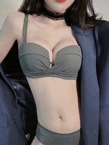 2021 Underwear Womens Small Breasts Gathered and Closed Anti-Sagging No Steel Rings Flat Breasts Special Large Bra Sets