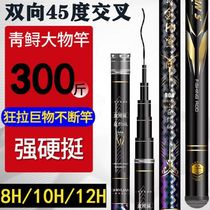 Herring Sturgeon big Rod 10H big fishing rod hand pole Super Light super hard 19 fishing high carbon Taiwan fishing set send Rod slightly