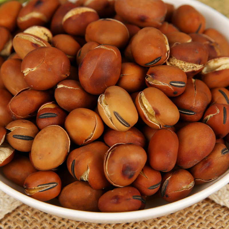 特产胡豆炒蚕豆 休闲炒货零食香酥脆口300g 满39包邮wd-224597