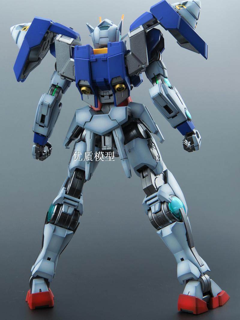 进口万代高达模型 mg版 1/100 oor 00raiser 强化敢达 00r高达