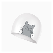 seacmydodo swimming cap female long hair Korean fashion swimming cap male swimming cap female waterproof cute silicone child