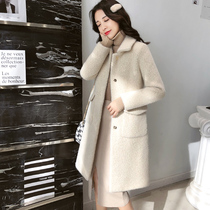 Anti-season clearance gold snowflake mink fluff coat womens long 2021 new autumn and winter coat