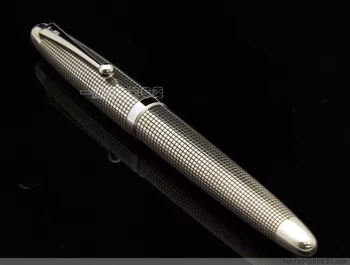 Ручка перьевая 天猫一航  百乐包邮 方格 925 纯银雕刻18k 金笔 fk-5ms-ko 钢笔 Pilot FK--KO