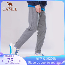 Camel 2022 Spring Sports Long Pants Men Casual Pants Loose THIN KNIT 90% BUNCH FOOT RUNNING PANTS CHILDREN