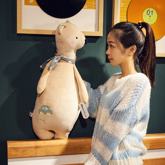 Large super soft dog plush toy doll pillow cute doll creative Korean cute sleeping puppet girl Large super soft dog plush toy doll pillow cute doll creative Korean cute sleeping puppet girl