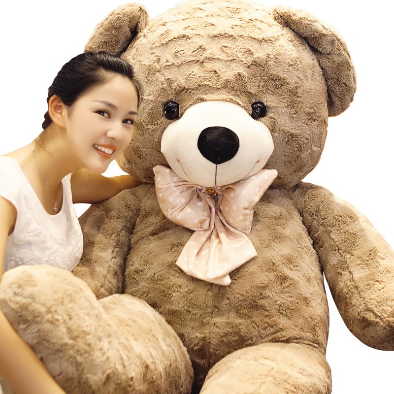 泰迪熊公仔毛绒玩具抱抱熊玩偶布娃娃超大号压床1.6米情人节礼物产品展示图1