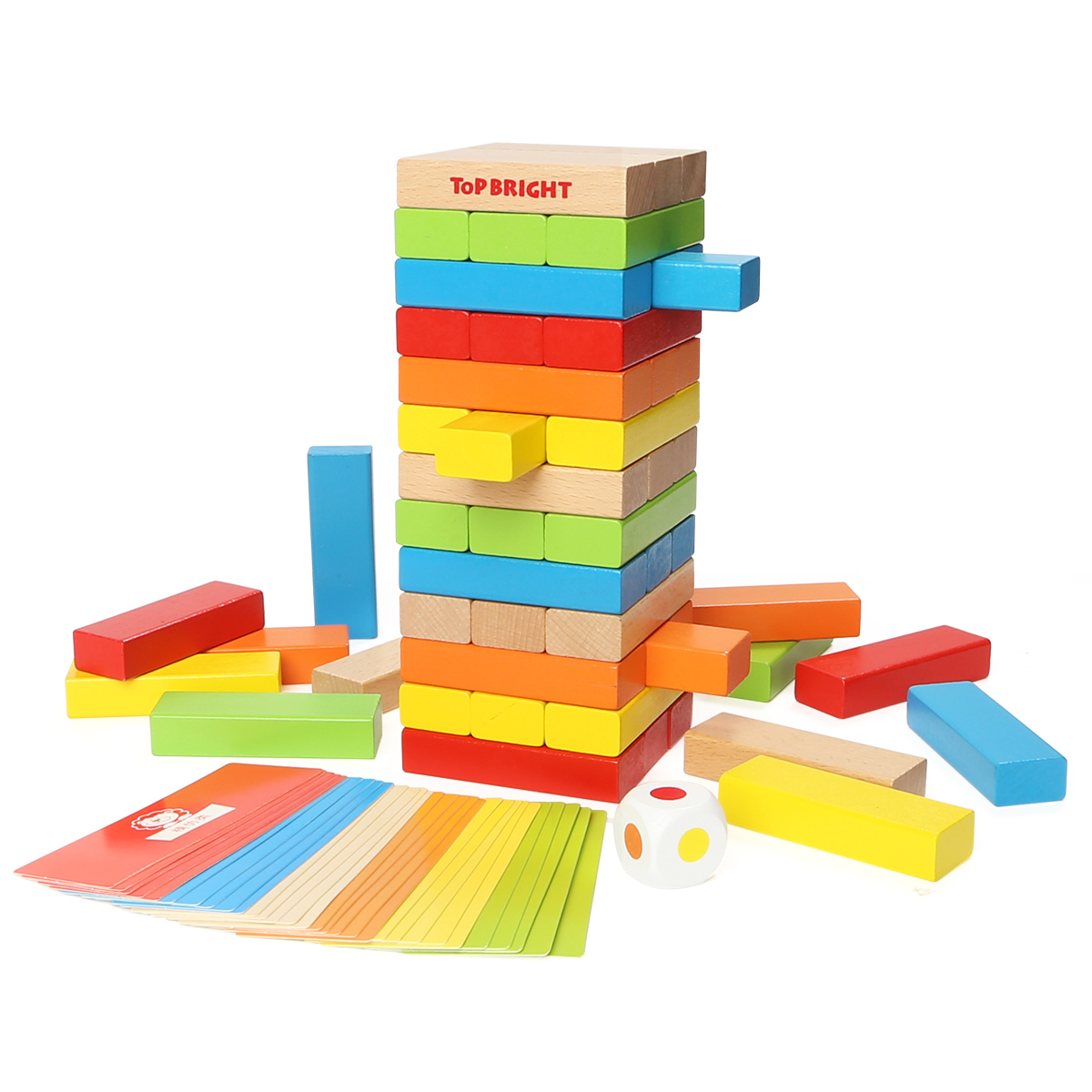 特宝儿叠叠乐抽木条亲子玩具成人抽积木层层叠儿童抽抽高高乐益智