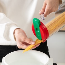 Japanese noodle storage box hanging noodle fresh-keeping box plastic pasta moisture-proof sealed jar plastic box