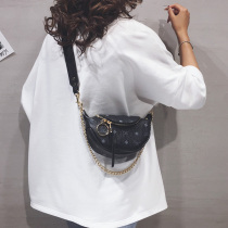 Singapore Light Extravagant Brands Womens Bags Flagship 2021 New Slanted Satchel Casual Fashion Chest Bag Han Edition Trend