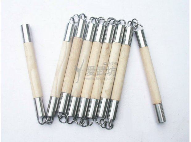 九节盘龙棍 梢子棍 不锈钢 白蜡杆木质 十八般兵器 武术器械 定制